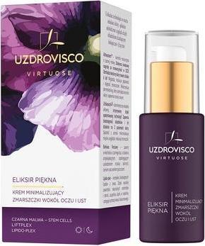 Actual product image Uzdrovisco Virtuose Elixir Beautiful Cream Minimizing Wrinkles Around Eyes And Lips 30ml (30 ml)