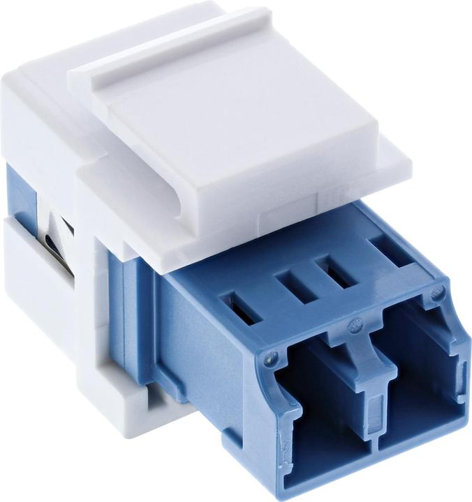 Produktbild InLine LWL Keystone Snap-in Kupplung (CAT6)