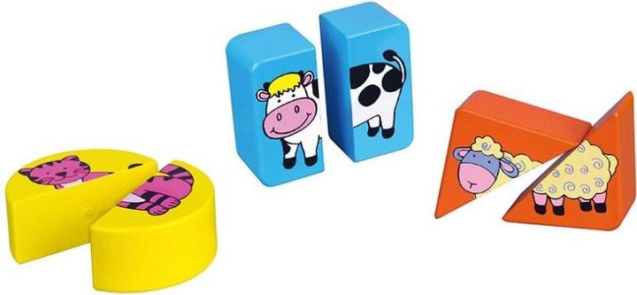 Immagine prodotto Viga Toys Puzzle di legno a forma di animali della fattoria