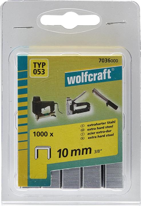 Actual product image wolfcraft wolfcraft 3000 Breitrückenkl. x-hart Typ053, 10mm