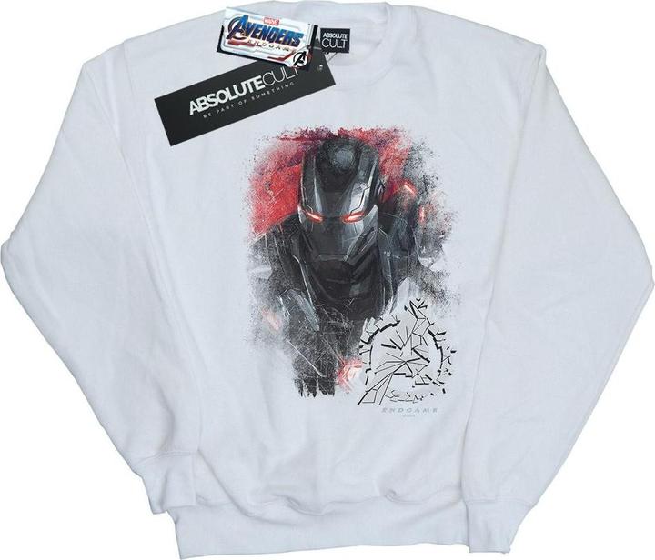 Mädchen Avengers Endgame War Machine gebürstetes Sweatshirt