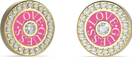 Actual product image Guess Love Fashion Gold Plated Earrings JUBE04081JWYGFCT/U (Surgical steel)