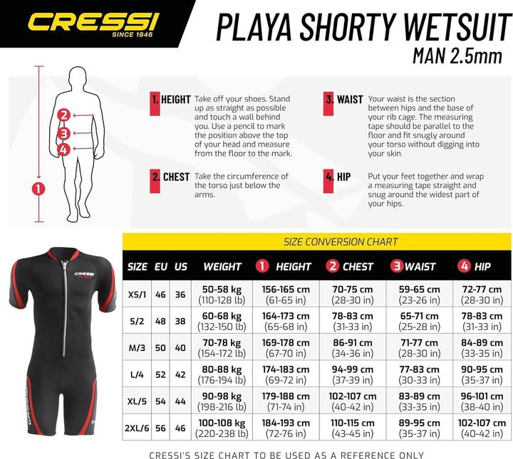 Produktbild Cressi Playa (2 mm, 8)