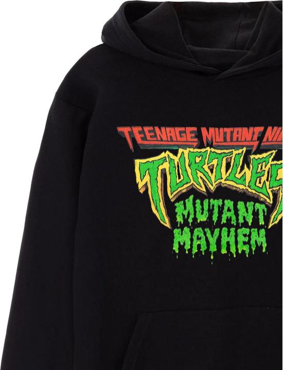 Immagine prodotto Teenage Mutant NT Felpa con cappuccio con logo da uomo (L)