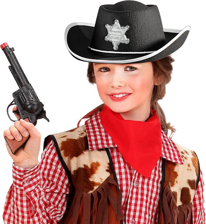 Produktbild Magni Kinderhut Cowboy schwarz aus Filz