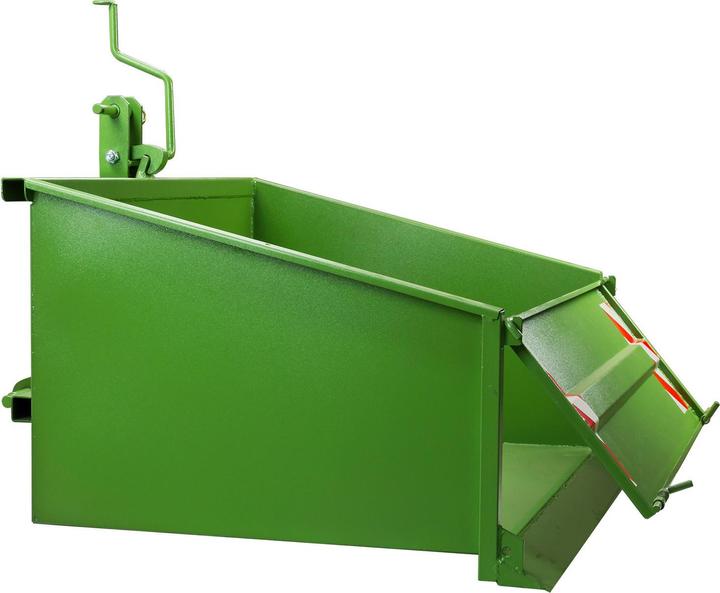Produktbild Dema Heckcontainer / Heckmulde 1200S grün 800kg (410 l)