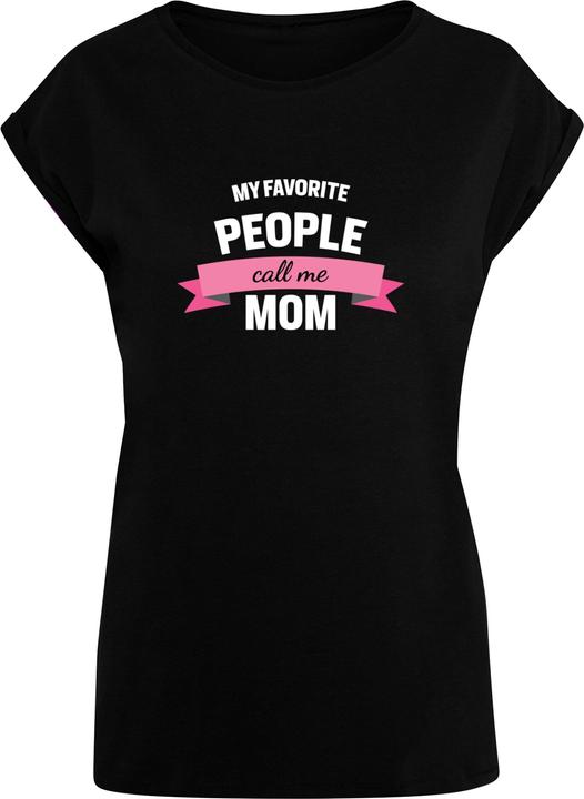 Immagine prodotto Merchcode Maglietta da donna per la festa della mamma - Le mie persone preferite mi chiamano mamma - 112573 (XL)