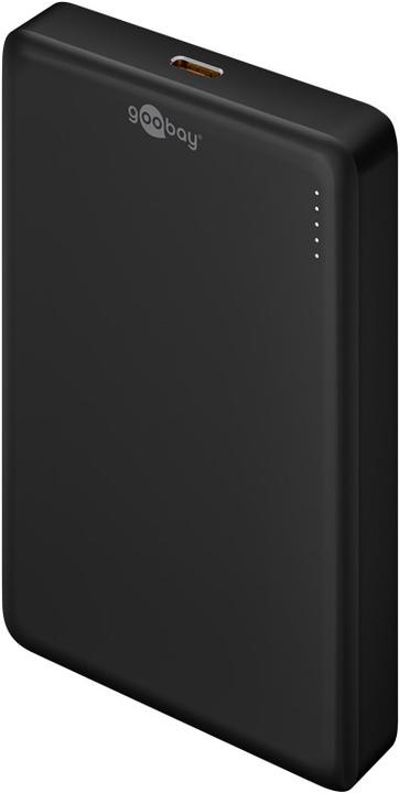 Goobay Magnetic wireless powerbank 10,000 mAh (10000 mAh, 20 W, 38.50 Wh)