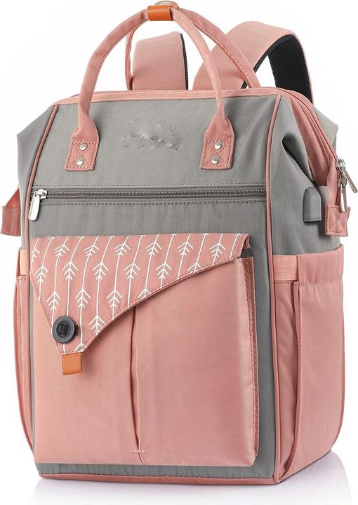Produktbild Only-Bags.Store Laptop-Rucksack 15,6 Zoll Schulrucksack Teenager wasserdichte Schultasche Anti-Diebstahl mit
