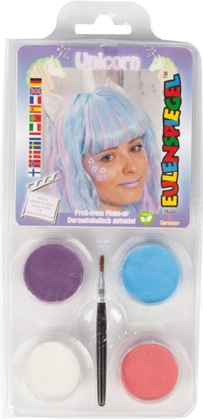 Actual product image Eulenspiegel Unicorn make-up set