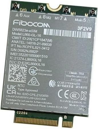 Productafbeelding Dell DW5823E (Mini PCI Express)