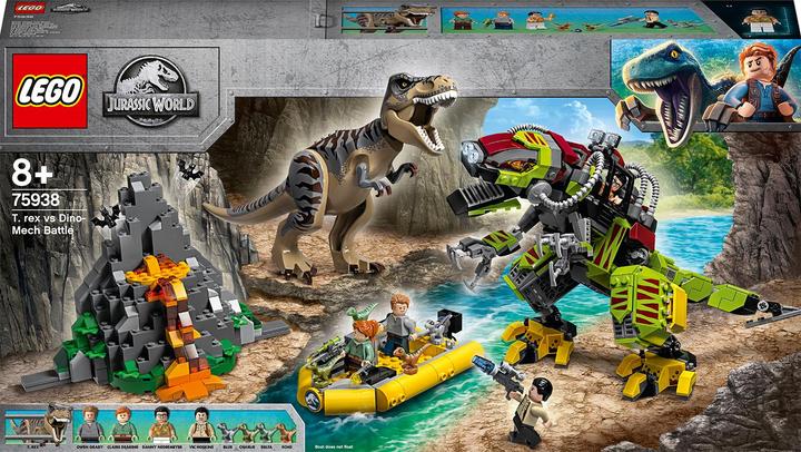 Immagine prodotto LEGO T-Rex contro Dino-Mech (75938, LEGO Jurassic World)