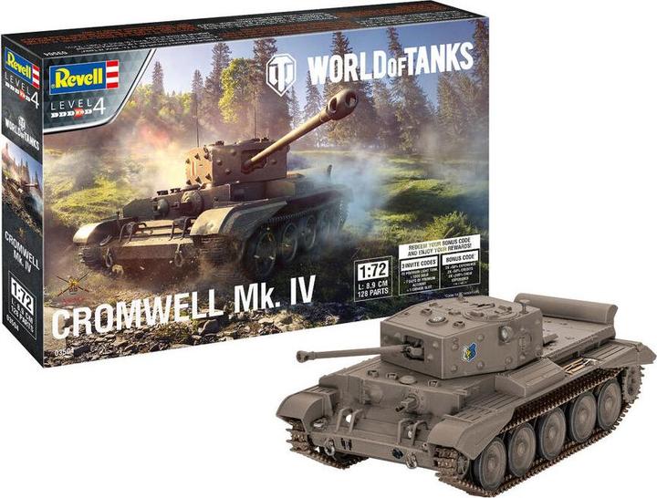 Actual product image Revell Cromwell MkIV-World of Tanks