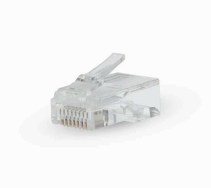 Productafbeelding Nedis RJ45 plug | RJ45 Doorvoer | Gestrand UTP CAT5 | Recht | Verguld | 10 stuks | PVC | T (UTP, CAT5e, 0.02 m)