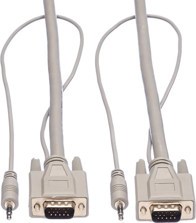 Produktbild Roline VGA-Audio-Kabel (15 m, 3.5mm Klinke (AUX))
