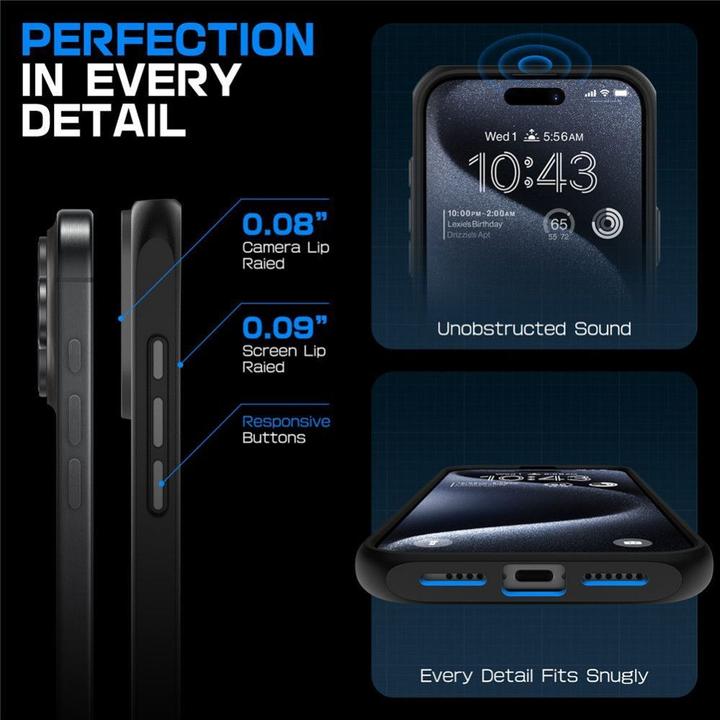 Produktbild Supcase Ub Mag Magsafe Iphone 16 Pro Black (Apple iPhone 16 Pro)