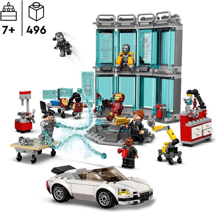 Produktbild LEGO Iron Mans Werkstatt (76216, LEGO Marvel)