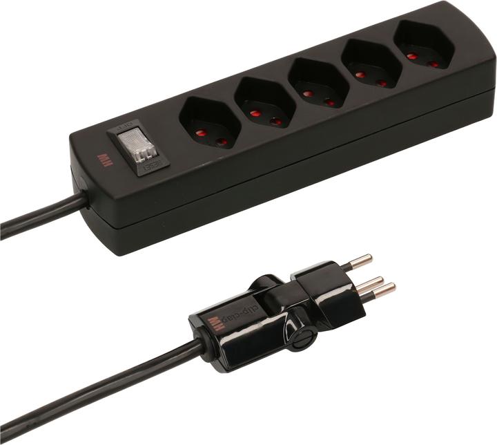 Produktbild Max Hauri Safety Line mit Schalter (5 x, Typ 13, 2 m)