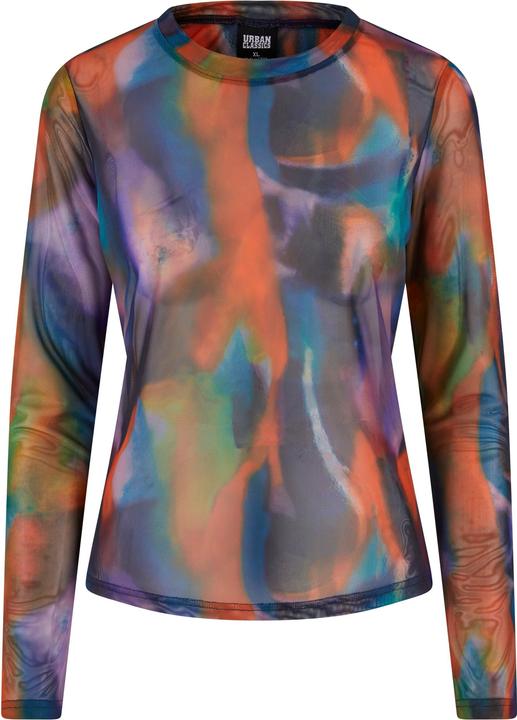 Image du produit Urban Classics Ladies AOP Mesh Longsleeve - 138403 (S)