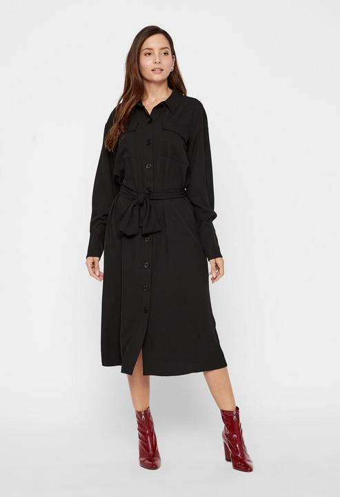 Image du produit Yas Robe chemisier avec ceinture à nouer (XS)