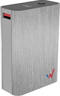 Actual product image Wonder Wx20M - Powerbank 20000 mAh USB-C & USB-A (Silber) (20000 mAh, 76 Wh)