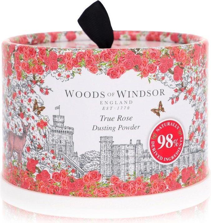 Image du produit Woods Of Windsor True Rose by Dusting Powder 104 ml (Talc, 100 ml)