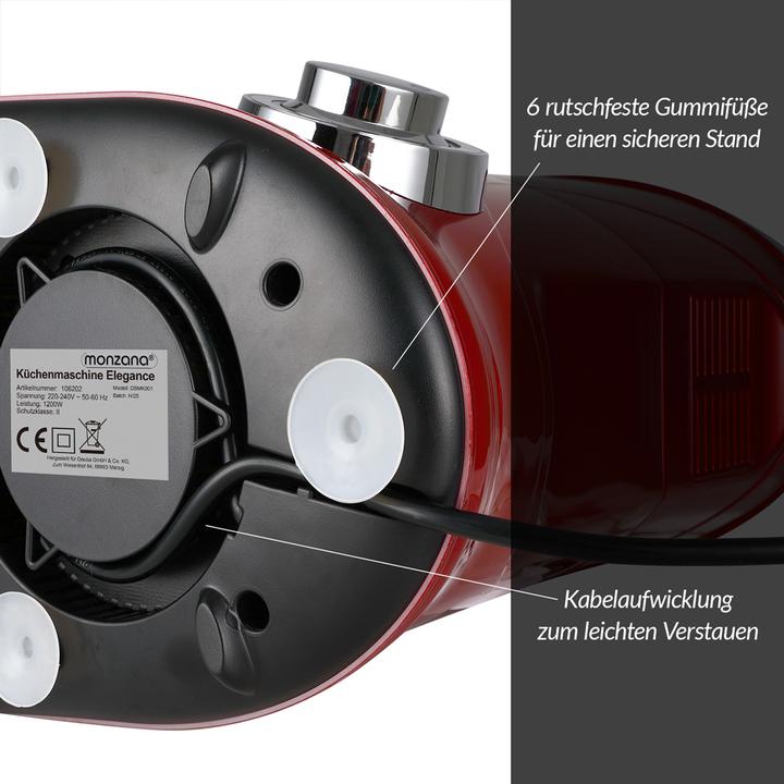 Image du produit Monzana Machine à pâte (1200 W)