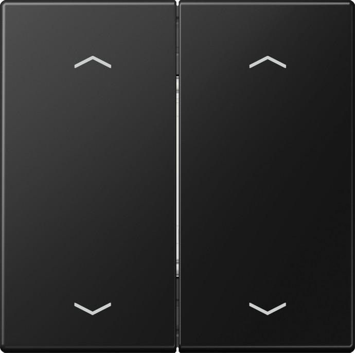 Produktbild JUNG ENO LS 995 MP SWM Funk-Wandsender 4-Kanal graphitschwarz matt