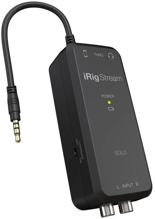 Produktbild IK Multimedia iRig Stream Solo (3.5mm Klinke)
