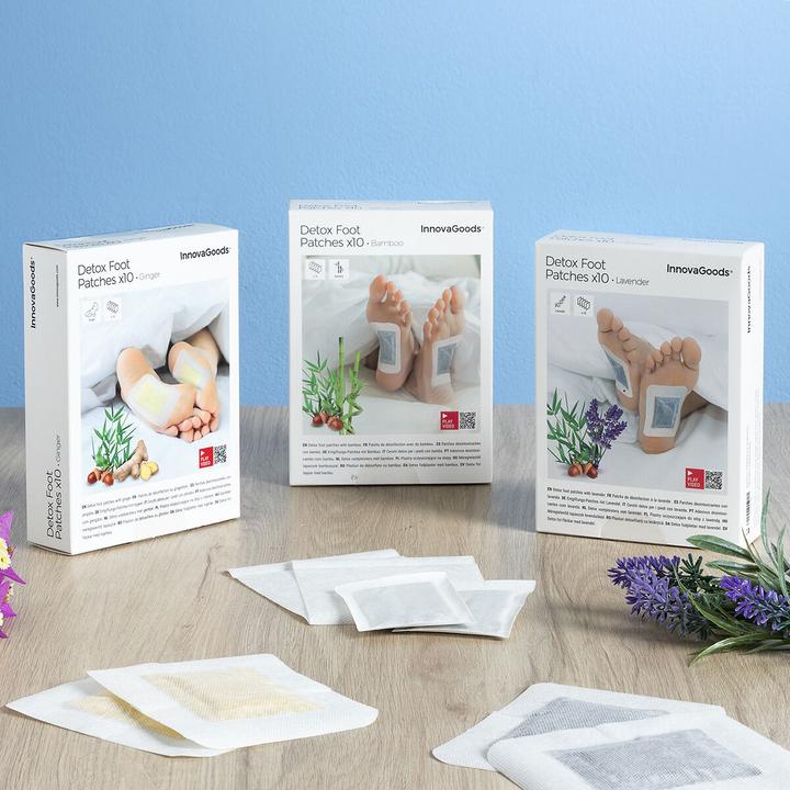 Produktbild InnovaGoods Detox Foot Patches (1 x)