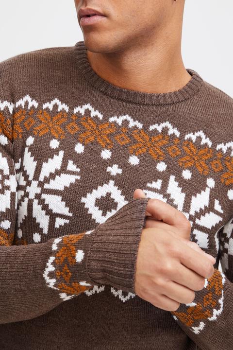 Immagine prodotto Solid Norwig Maglione In Maglia Grossa Pullover Maglieria Da Uomo Con Girocollo (XL)
