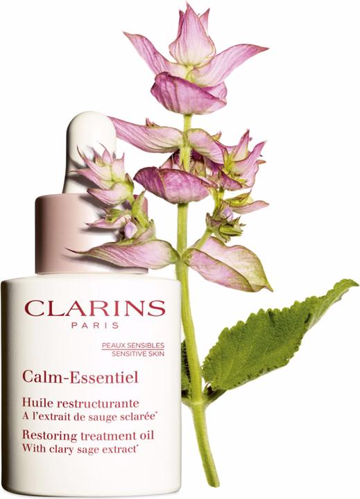 Actual product image Clarins Calm-Essentiel Restructuring Face Oil (30 ml, Face oil)