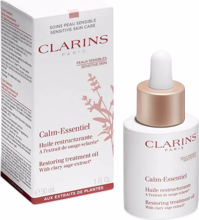 Actual product image Clarins Calm-Essentiel Restructuring Face Oil (30 ml, Face oil)