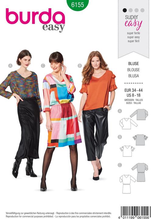 Produktbild Schnittmuster Bluse