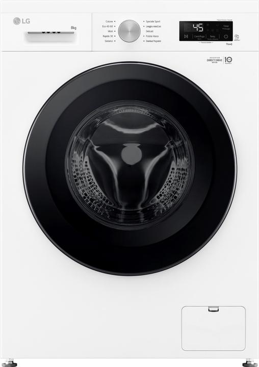 Actual product image LG F4NX1008NWK 8 Kg Washing Machine Class A (8 kg, Left)