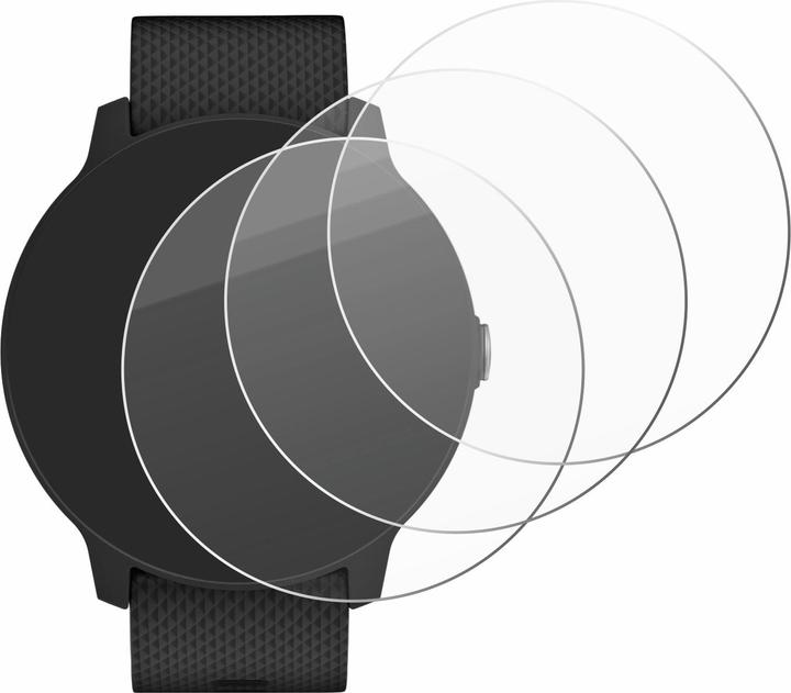 Produktbild Savvies Panzerglas Hartglas Displayschutz (Vivoactive 3 Music)
