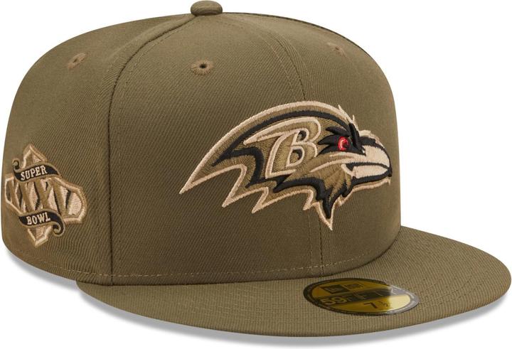 Actual product image New Era 59Fifty Cap Baltimore Ravens Superbowl XXXV - 7 (7)