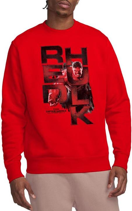 Immagine prodotto Captain America Felpa Hulk Rosso Logo Adulto Unisex (M)