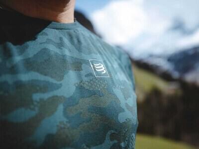 Actual product image Compressport Training SS Tshirt M Camo Premium (XL)