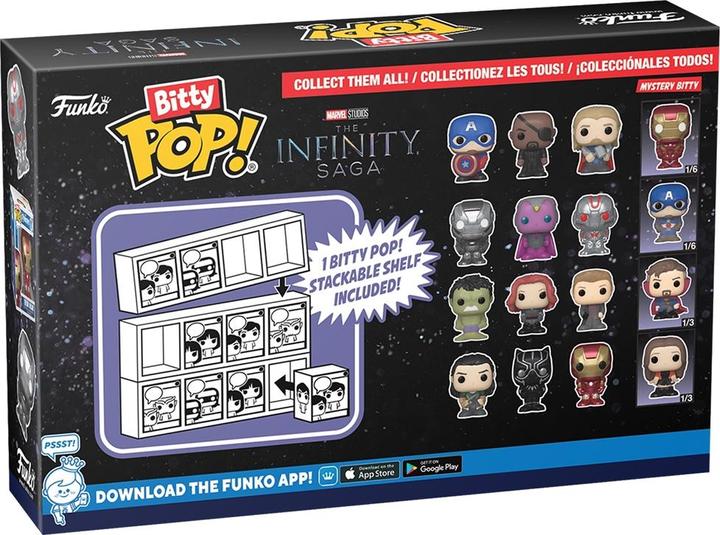 Actual product image Funko Bitty POP TheAvengers Classics