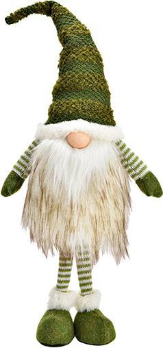 G. Wurm Gnome made of textile green (W/H/D) 14x50x11cm