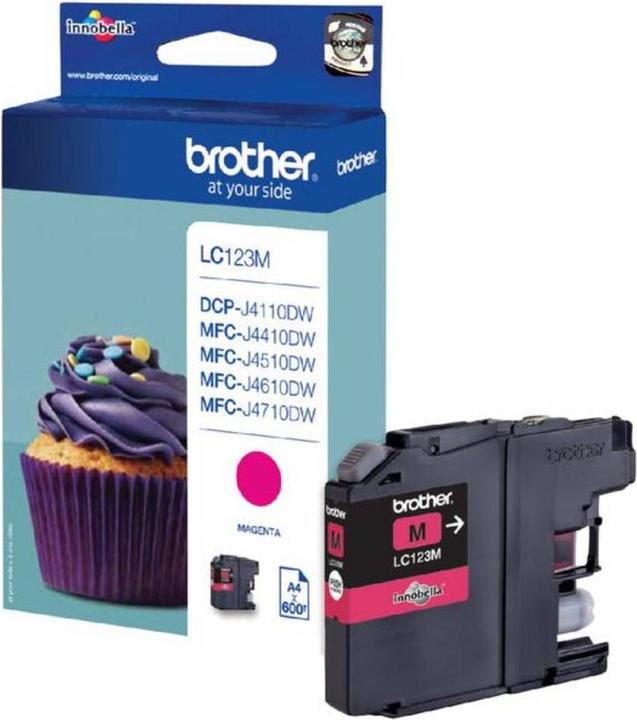 Actual product image Brother Lc-123m (M)