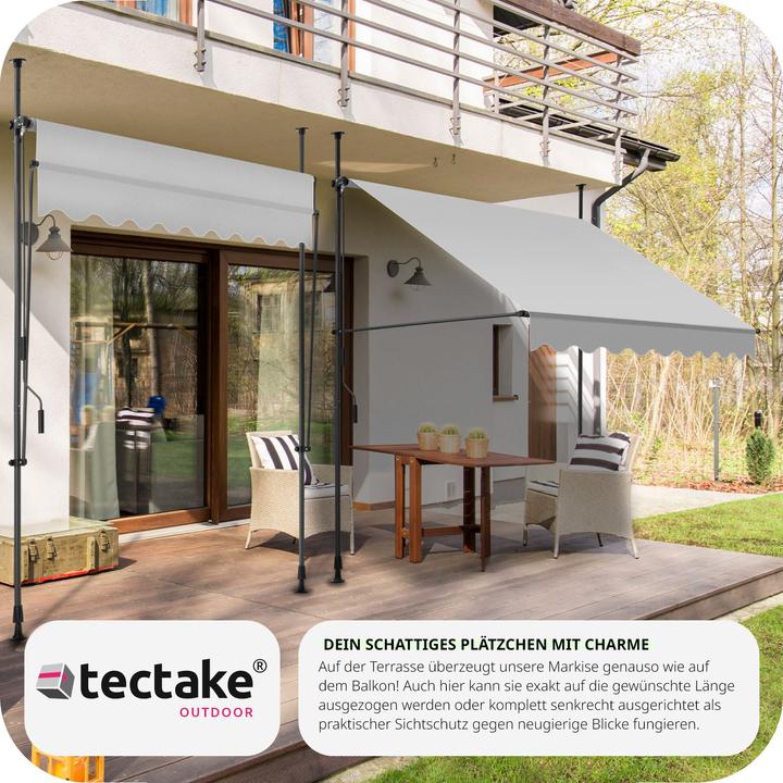 Produktbild tectake Klemmmarkise (2 m)