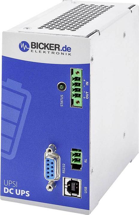 Produktbild Bicker Elektronik Industrielle USV Anlage (DIN Rail) (96 VA, 96 W, Online-Doppelwandler USV)