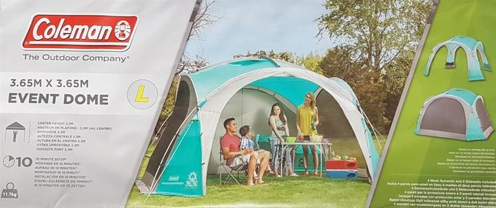 Actual product image Coleman Event Dome Large 3.65 x 3.65 (365 cm, 365 cm)