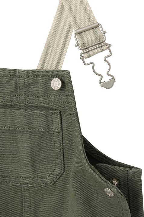 Vertbaudet Baby-Set: Gestreiftes T-Shirt & Latzhose (92)