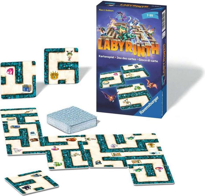 Image du produit Ravensburger Jeu de cartes Labyrinthe (Allemand, Français)