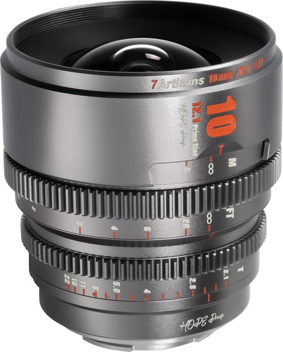 Actual product image 7artisans Fixed focal length 10mm T/2.1 - Canon RF (Canon RF)