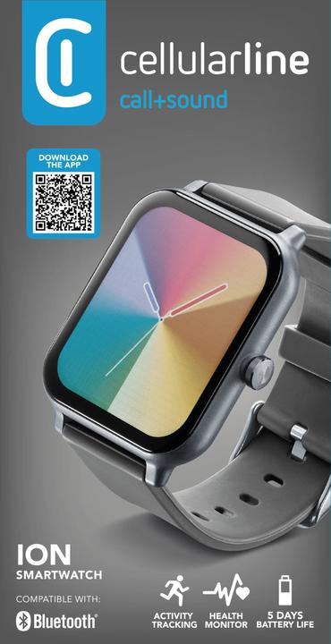 Image du produit Cellularline Cellular Line ION LED Digital Bluetooth Smartwatch