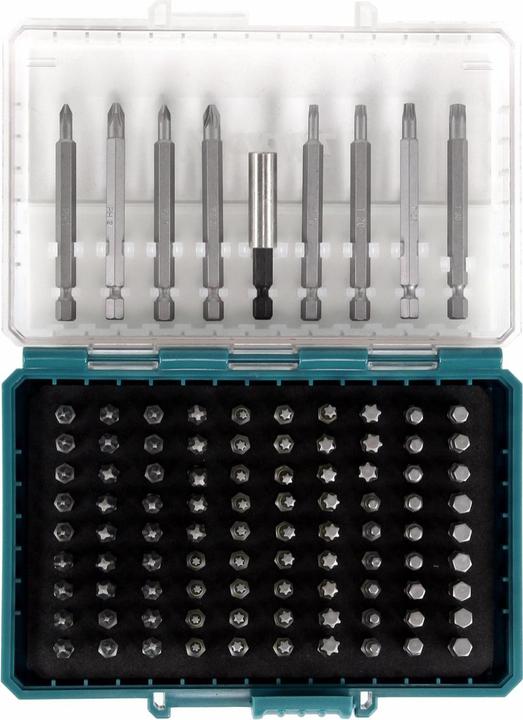 Produktbild Makita Bit-Set (Innensechsrund TX M15, Innensechsrund TX M20, Innensechsrund TX M30, Kreuz Phillips PH M1, Kreuz Phillips PH M2, Innensechsrund TX M25, Innensechsrund TX M40, Kreuz Pozidriv PZ M1, Kreuz Pozidriv PZ M2, Kreuz Phillips PH M3, Kreuz Pozidriv PZ M3, Kreuz Pozidriv PZ 1/6", Kreuz Pozidriv PZ 2/5")